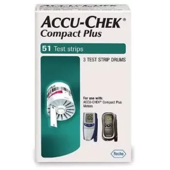 100 Accu-Chek Compact Plus Test Strips | Buy Accu-Chek Strips