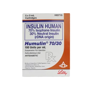 Humulin 30 / 70 Cartridge | Buy Humulin 70/30 Injection Online