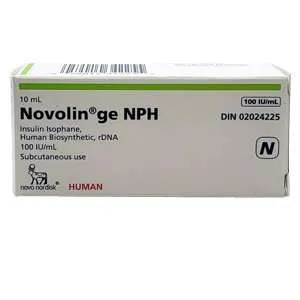 Novolin GE NPH Vial 100 Units / mL | Novolin ge NPH Vials In USA